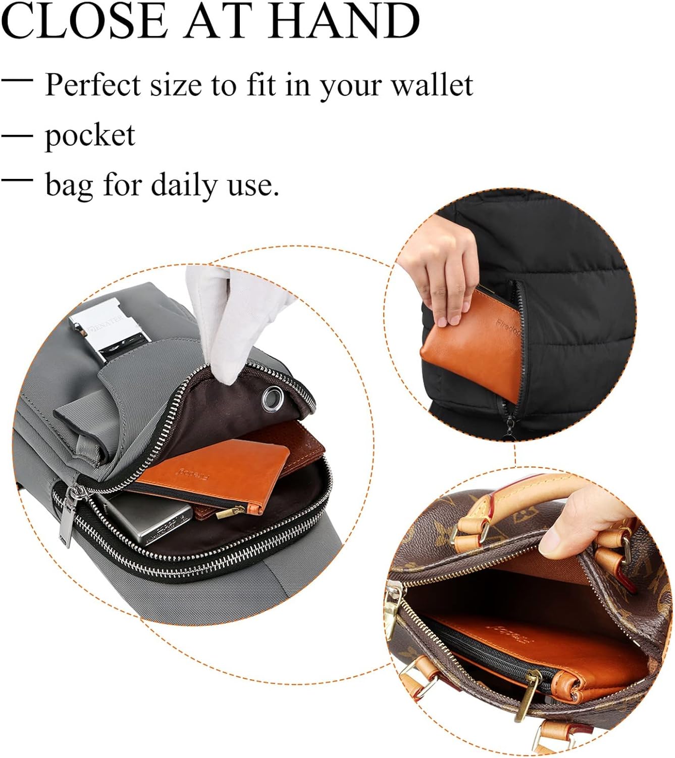Pouch with Zipper