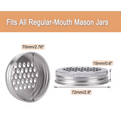 Regular Mouth Mason Jar Grater Lid