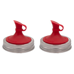 Silicone Oil Cruet Pour Lid for Mason Jars