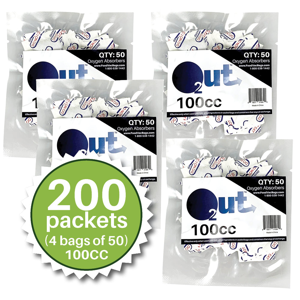 100cc Oxygen Absorbers - 50 per bag