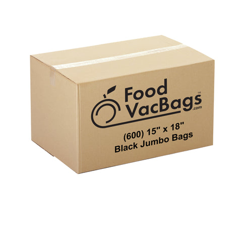 black and Clear Jumbo Vacuum Sealer Bags