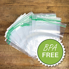 8" x 10" Double Zipper Bags - 500 count