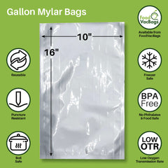 Gallon Mylar Bags from FoodVacBags