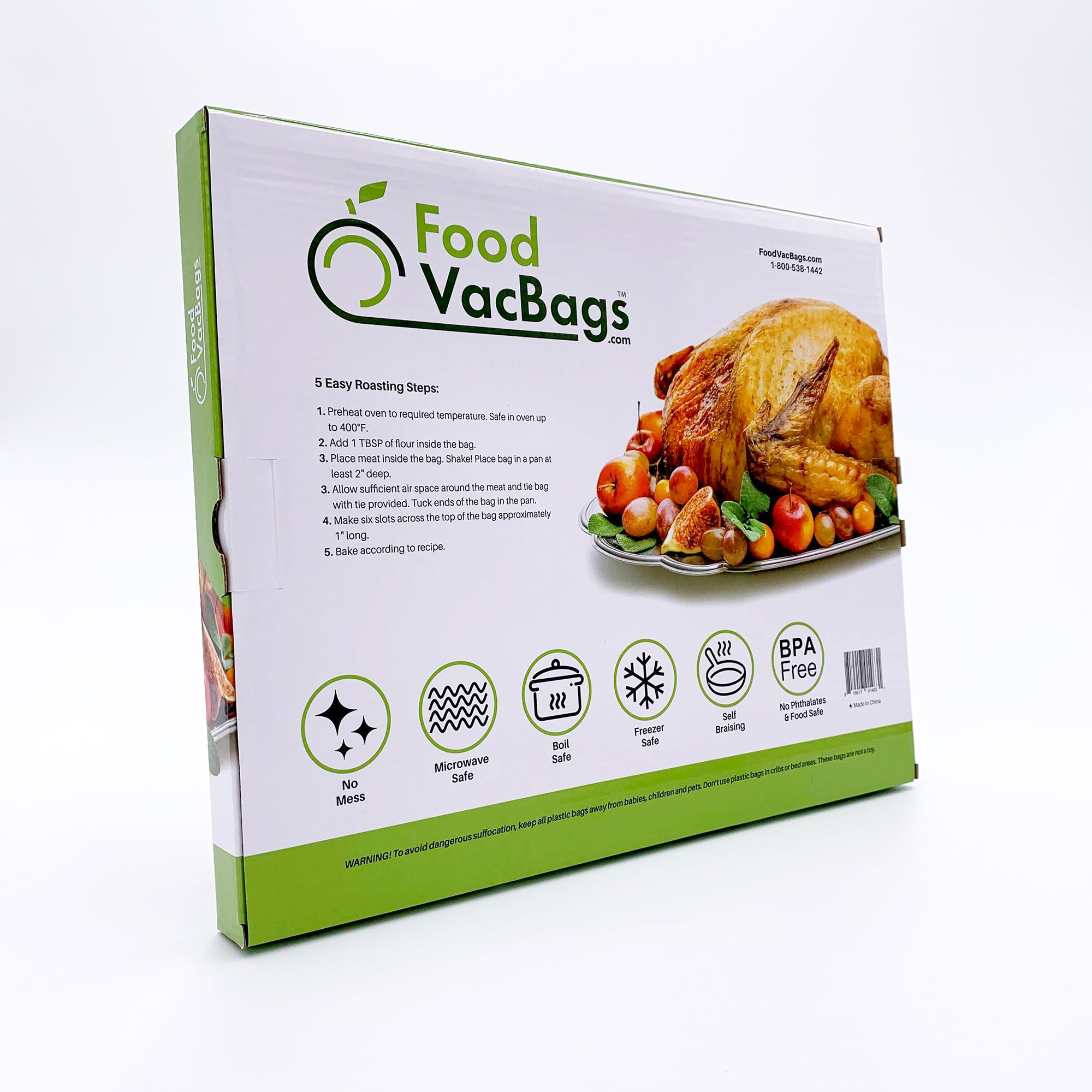 Turkey Oven Bags 18" x 21.5", Bulk