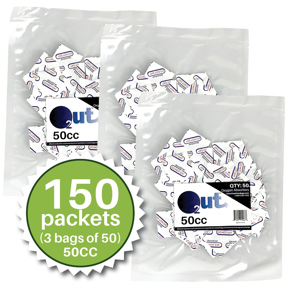 50cc Oxygen Absorbers - 50 per bag