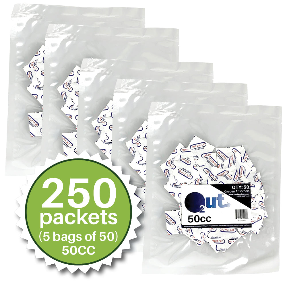 50cc Oxygen Absorbers - 50 per bag