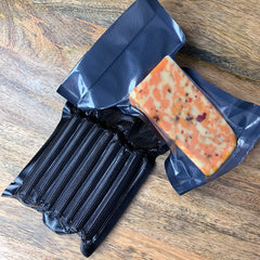 Black Vacuum Seal Bags perfect for small business packaging