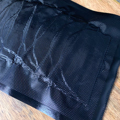 1200 - 8" X 12" Black & Clear Quart Bags