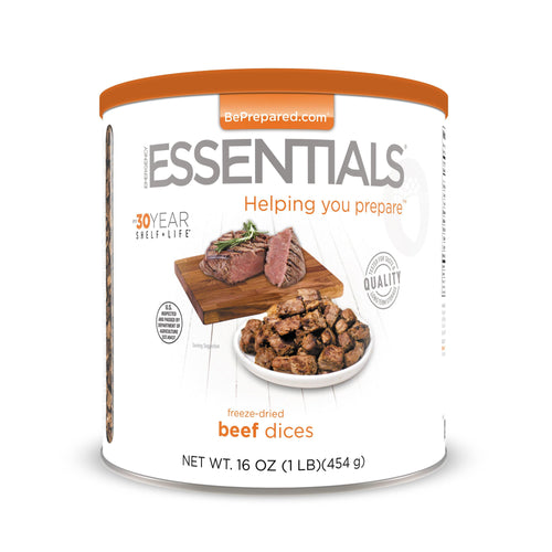 freeze-dried beef emergency food, preppers