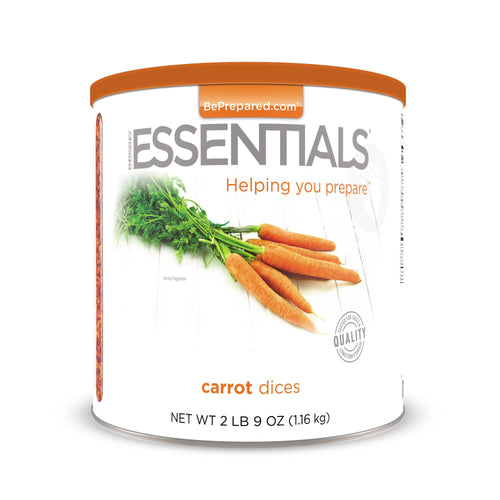 dehydrated carrots emergency food