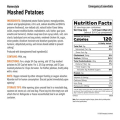 mashed potatoes emergency essentials prepper food
