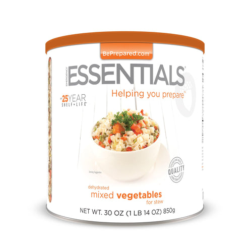 Dehydrated Mixed Vegetables Emergency Food