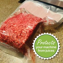 Protects your machine from juices