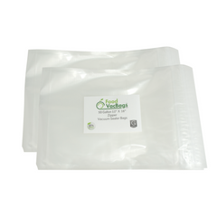 FoodVacBags Zipper Bags - 100 FoodVacBags 11" X 16" Zipper Gallon Bags - airtight- foodsaver compatible