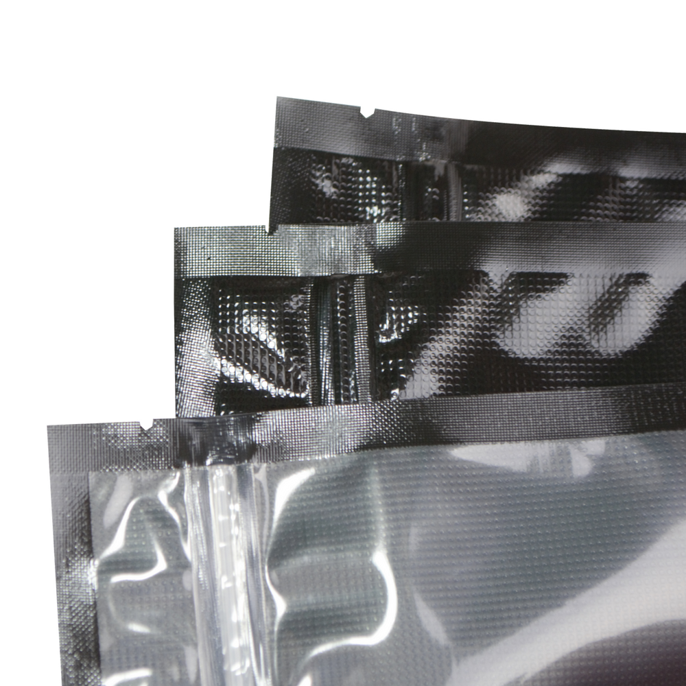 Black Zipper Vacuum Seal Gallon Bags