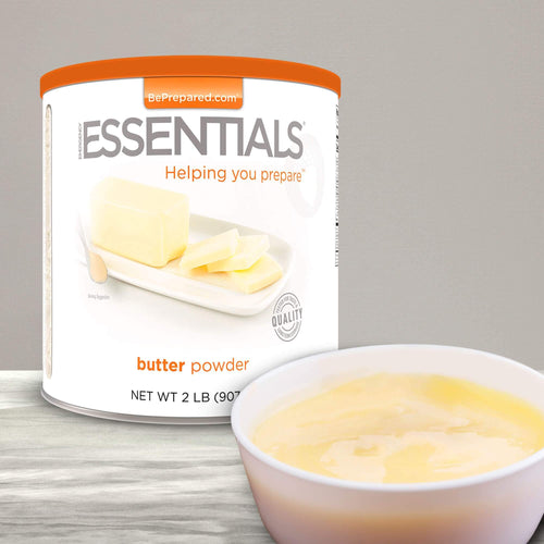 butter powder emergency food, preppers