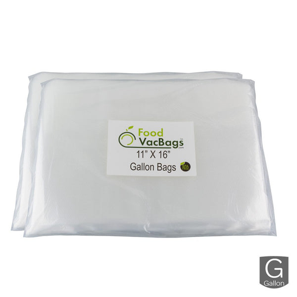100 1 Gallon Size 11 X 16Vacuum Sealer Bags Puncture Prevention Freezer  Pr..