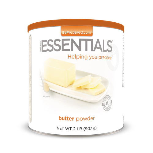 butter powder emergency food, preppers