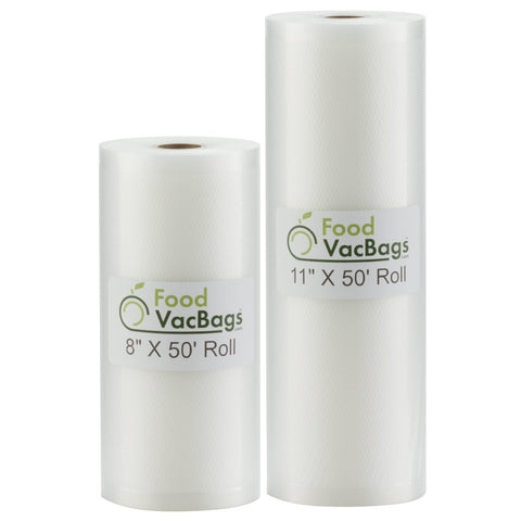 combo vacuum sealer rolls, bulk, case