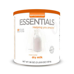 instant nonfat dry milk emergency essentials prepper food