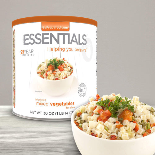 Dehydrated Mixed Vegetables Emergency Food