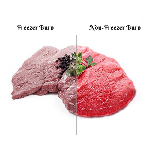 vacuum seal to prevent freezer burn