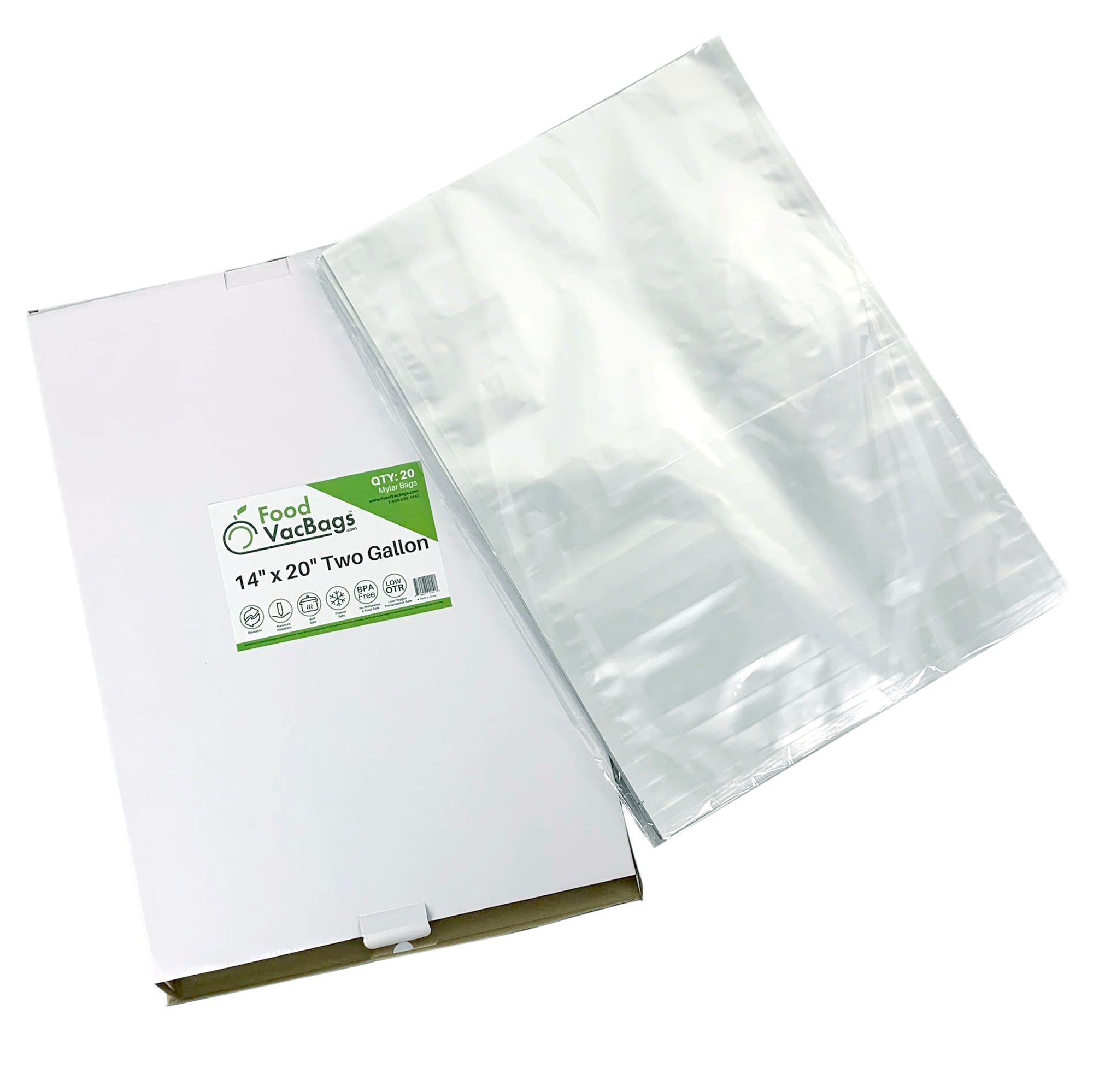 Quart Standard Mylar Storage Bags and Oxygen Absorbers