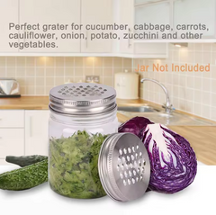 Mason Jar Grater Lids - 3 Pack