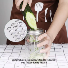 Mason Jar Grater Lids - 3 Pack