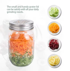 Mason Jar Grater Lids - 3 Pack