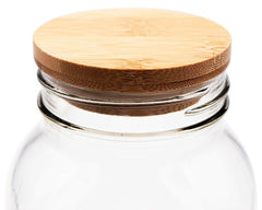 Bamboo Storage Stopper Lids for Mason Jars