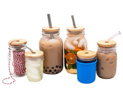 Bamboo Straw Hole Tumbler Lid