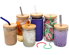 Bamboo Straw Hole Tumbler Lid