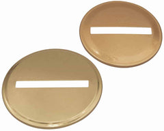 Copper Coin Slot Bank Lid Inserts for Mason Jars 10 Pack