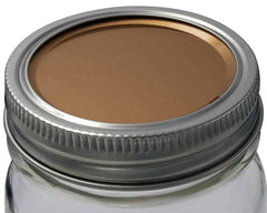 Copper Flat Storage Lid Inserts for Mason Jars