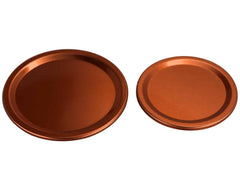 Copper Flat Storage Lid Inserts for Mason Jars