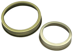 Gold Bands / Rings for Mason Jars 10 Pack