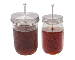 Honey Dipper Stainless Steel Lid for Mason Jars