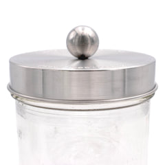 Apothecary Stainless Steel Lid for Mason Jars