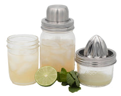 Juicing Stainless Steel Lid for Wide Mouth Mason Jars