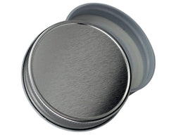 Shiny Metal Storage Lids for Mason Jars 6 Pack