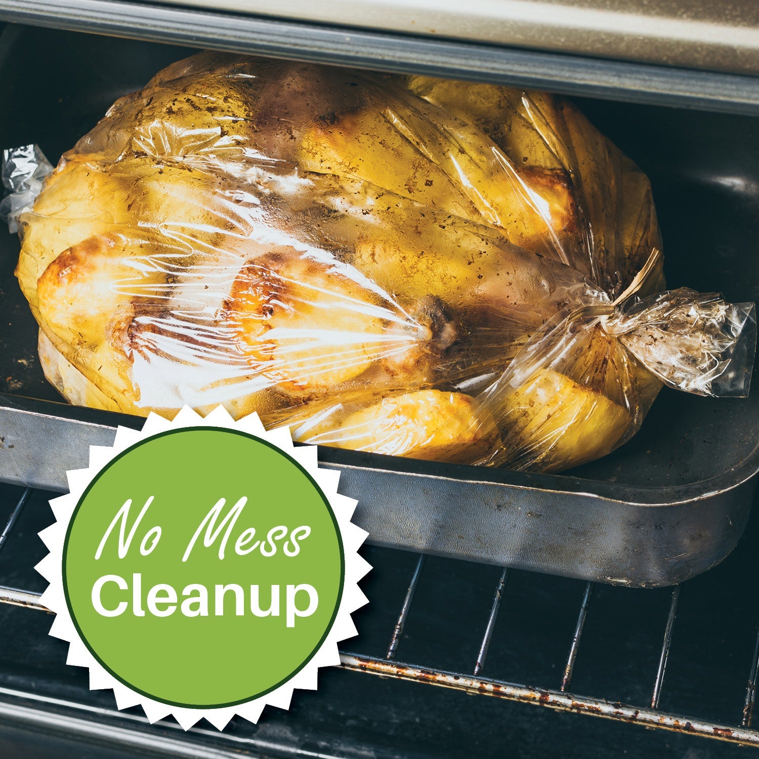 roasting bags with no mess cleanup