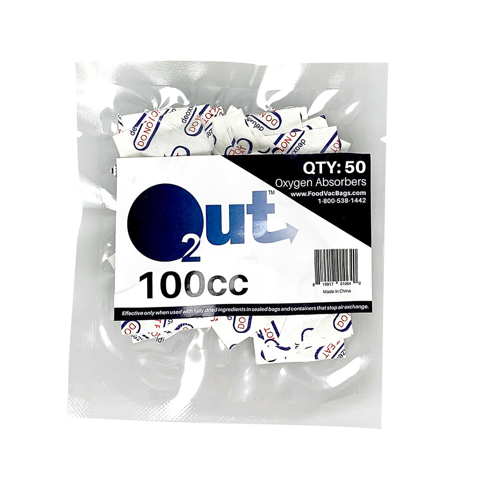 100cc Oxygen Absorbers O2 Out O2Out