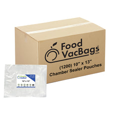10" x 13" Chamber Vacuum Sealer Pouch Bags