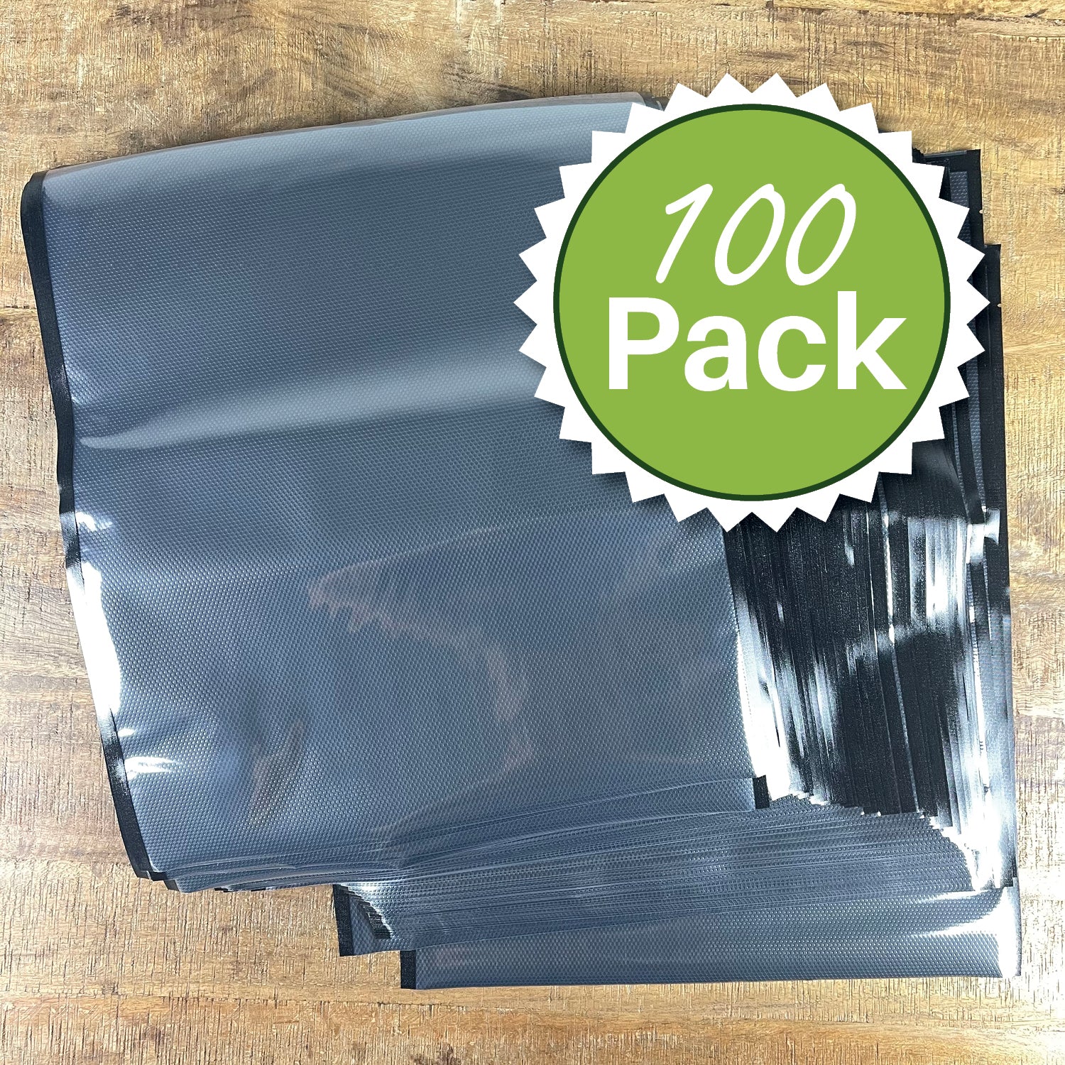 Packets of bulk vacuum sealer bags