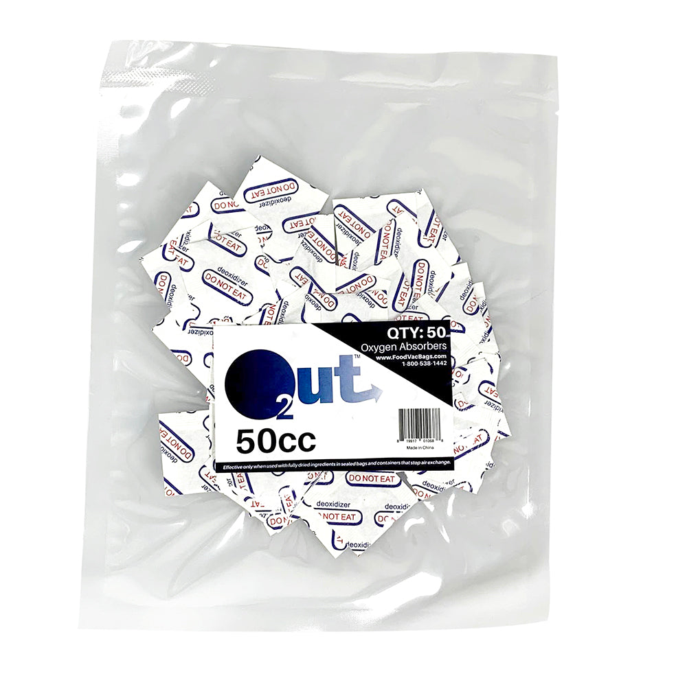 O2Out Oxygen Absorbers 50cc
