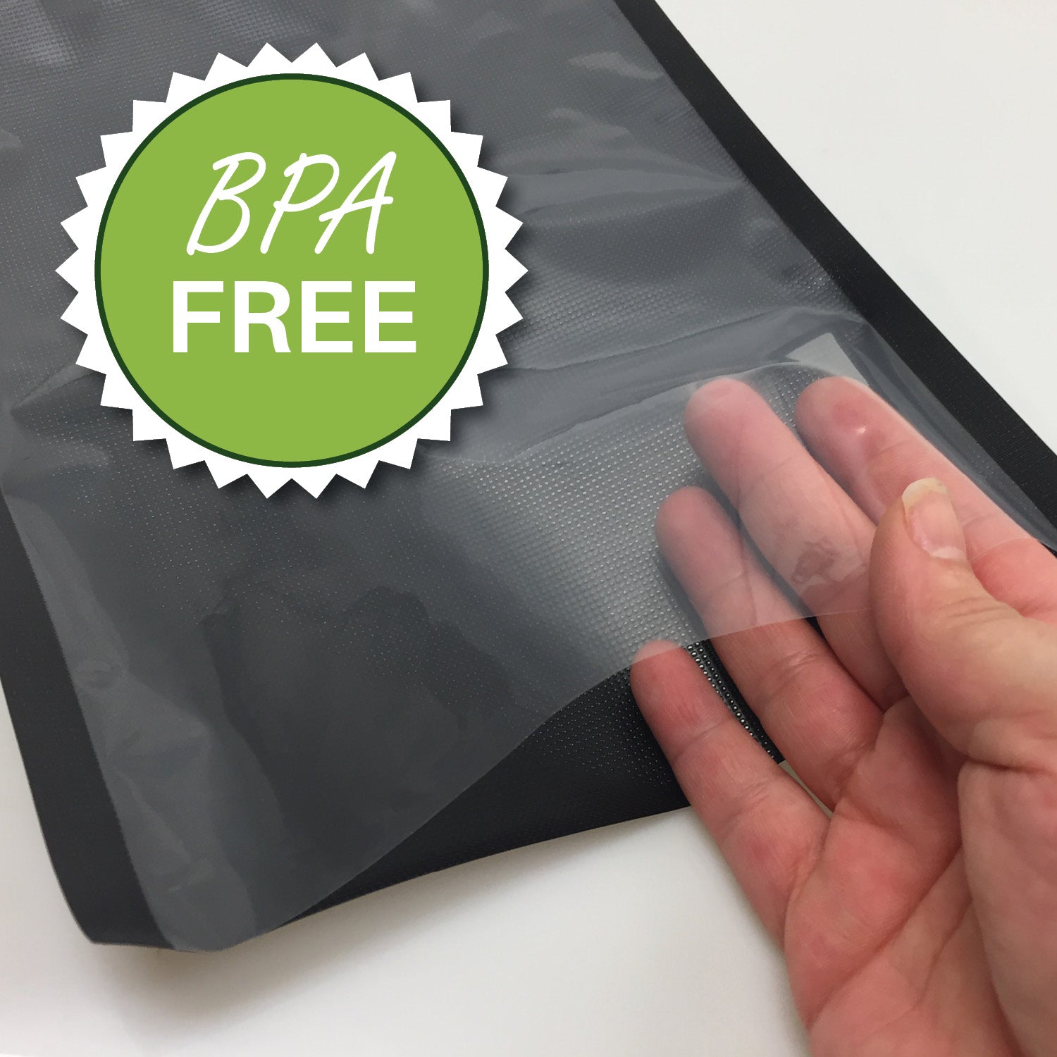 BPA free black and clear vacuum sealer rolls