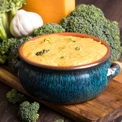 cheesy broccoli rice soup emergency essentials food