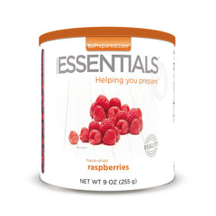 freeze dried raspberries emergency essentials prepper food