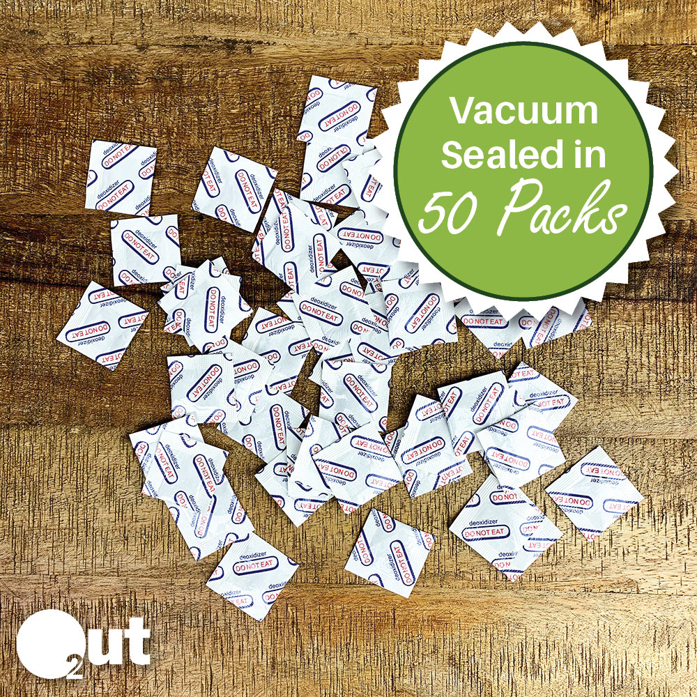 50 Packs of Oxygen Absorbers